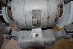 COMPANION DOUBLE END PEDESTAL GRINDER, 1/3 H.P.,