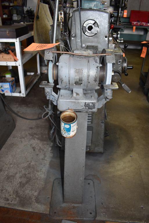 COMPANION DOUBLE END PEDESTAL GRINDER, 1/3 H.P.,