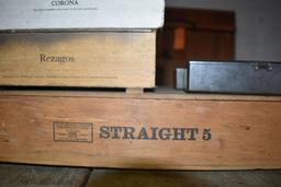 ASSORTMENT OF CIGAR BOXES