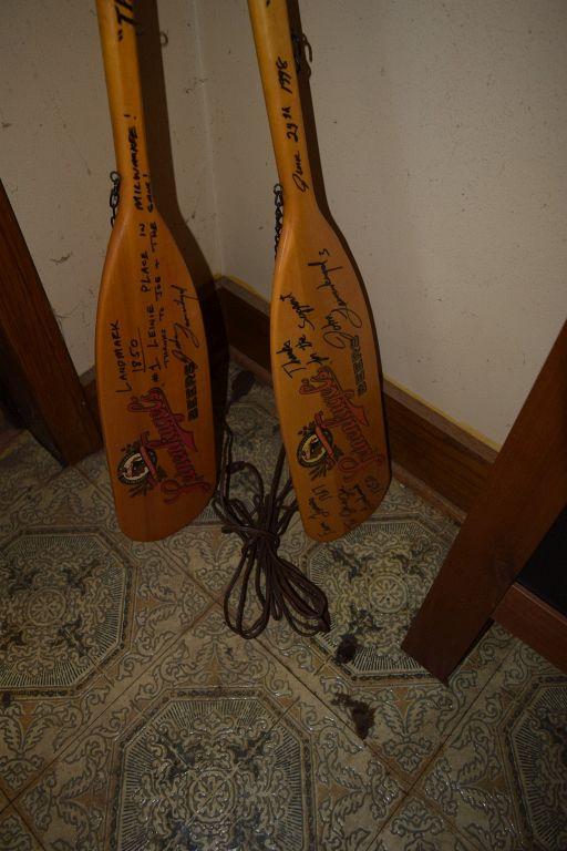 (2) LEINENKUGELS PADDLES