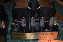 PAIR OF EL34 TUBE MONOBLOCK AMPS, MUTUAL IMPEDANCE