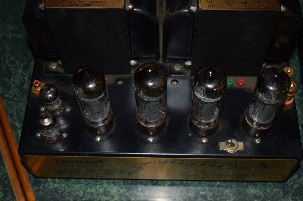 PAIR OF EL34 TUBE MONOBLOCK AMPS, MUTUAL IMPEDANCE