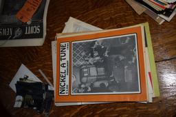BOX OF JUKEBOX SERVICE MANUALS, NICKLEATUNE, ALWAY