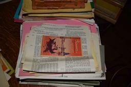 BOX OF JUKEBOX SERVICE MANUALS, NICKLEATUNE, ALWAY