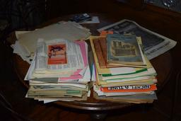 BOX OF JUKEBOX SERVICE MANUALS, NICKLEATUNE, ALWAY