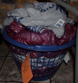 BASKET WITH LARGE T-SHIRTS - LANDMARK VOLLEYBALL