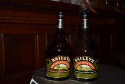 (2) BOTTLES OF BAILEYS IRISH CREAM,