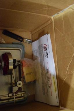 JENSEN #65 TOY STEAM ENGINE WITH BOX AND INSTRUCTIONS