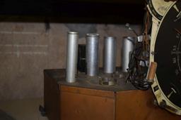 1937 ZENITH 15 TUBE RADIO CHASSIS, NEED WORK