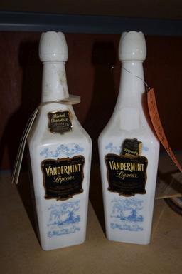 (2) 750 ML BOTTLES OF VANDERMINT LIQUEUR IN