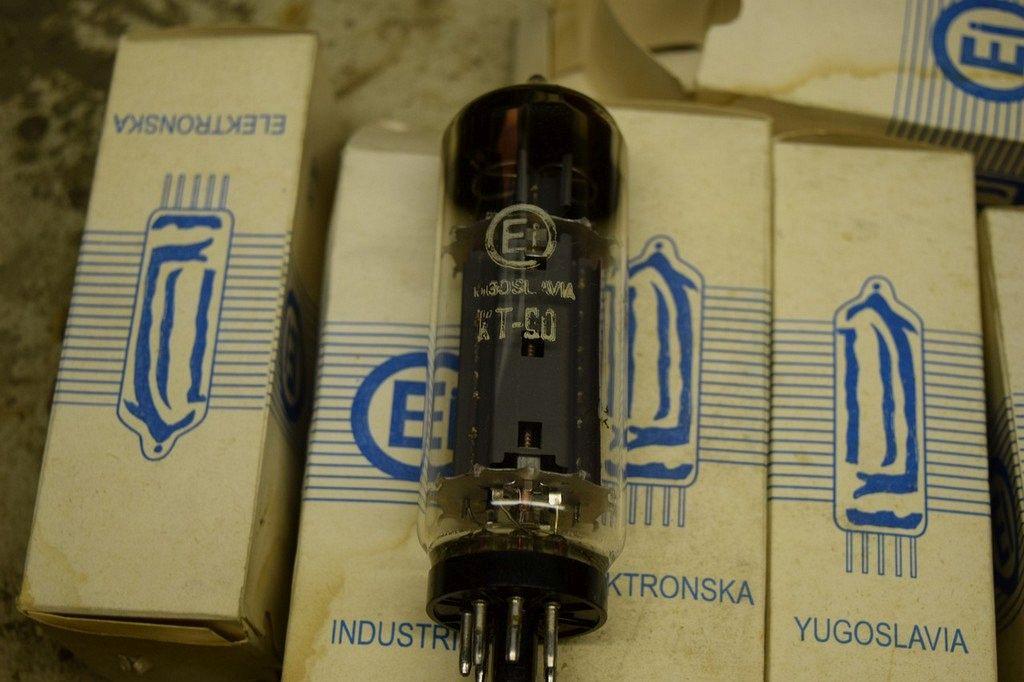 VARIOUS AMPLIFIER TUBES; 6L6, 6550, KT50, ETC.
