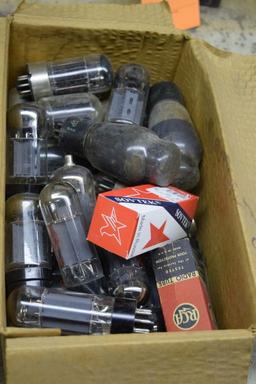 VARIOUS AMPLIFIER TUBES; 6L6, 6550, KT50, ETC.