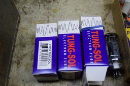 VARIOUS AUDIO AMP TUBES, KT120, 12AU7, EL34