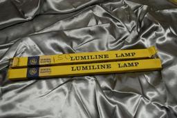 PAIR OF NEW N.O.S. GE LUMILINE LAMPS