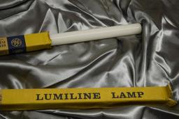 PAIR OF NEW N.O.S. GE LUMILINE LAMPS