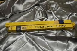 PAIR OF NEW N.O.S. GE LUMILINE LAMPS