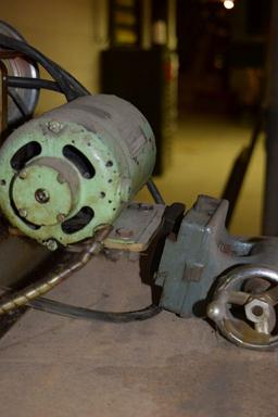VINTAGE LATHE (2 PIECES)