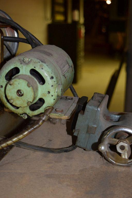 VINTAGE LATHE (2 PIECES)