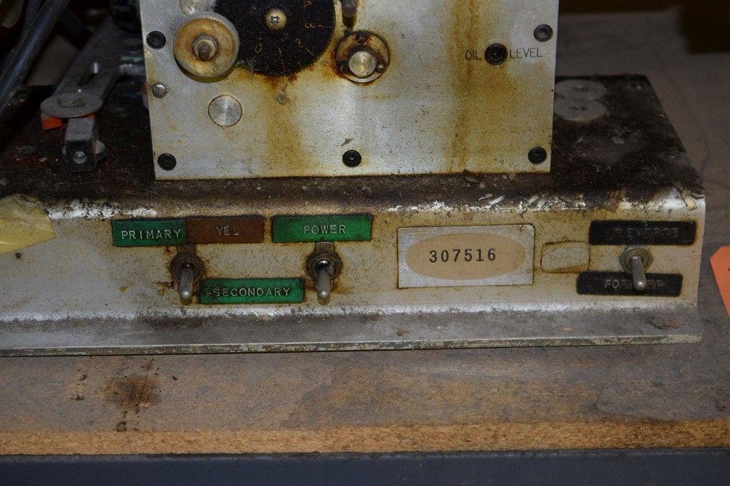 VINTAGE LATHE (2 PIECES)
