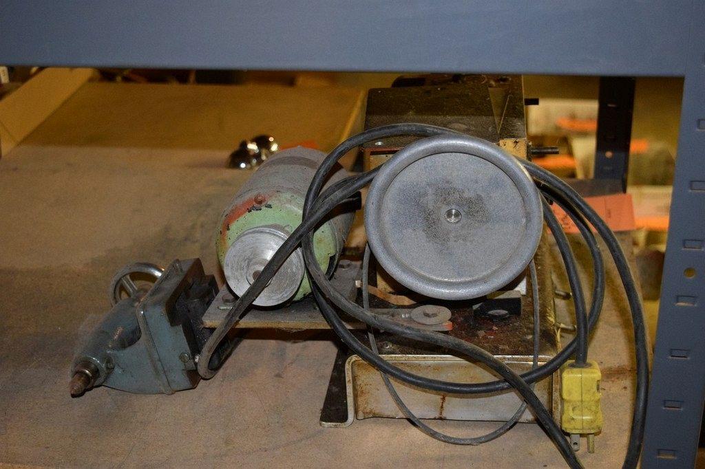 VINTAGE LATHE (2 PIECES)