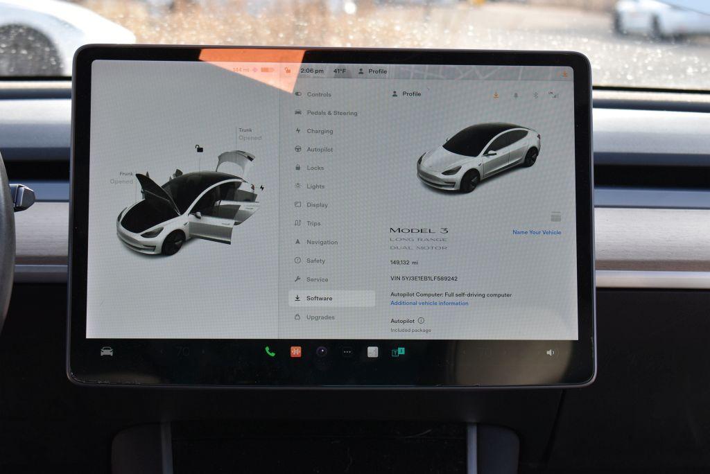 #338 (2020) TESLA MODEL 3 4 DOOR SEDAN,