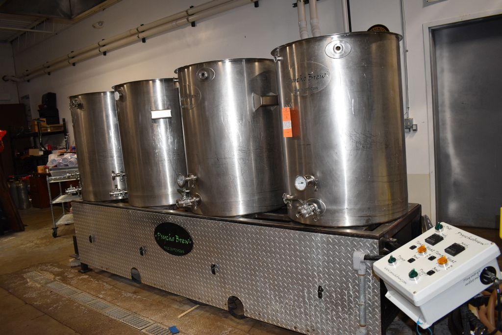 2016 PSYCHO BREW NANO BREW SYSTEM, MODEL 4-BURNER