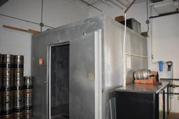CROWN TONKA WALK-IN COOLER, APPROX. 102"D x 94"W x