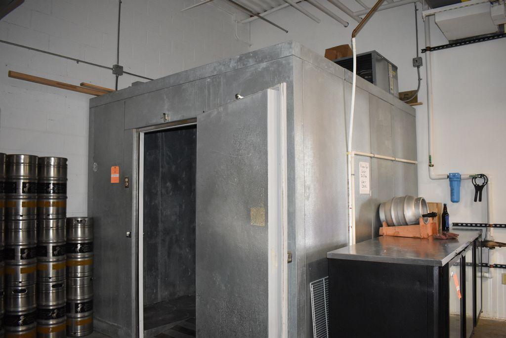 CROWN TONKA WALK-IN COOLER, APPROX. 102"D x 94"W x