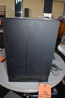 SONY SPEAKER MODEL SS-WSB102, S/N: 0153340, 16" HIGH