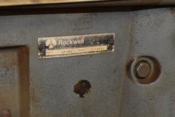 ROCKWELL BENCH TYPE BRIDGE MILL, MODEL 15-081,