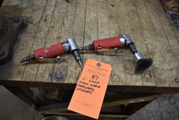 (2) SIOUX RIGHT ANGLE PNEUMATIC GRINDERS