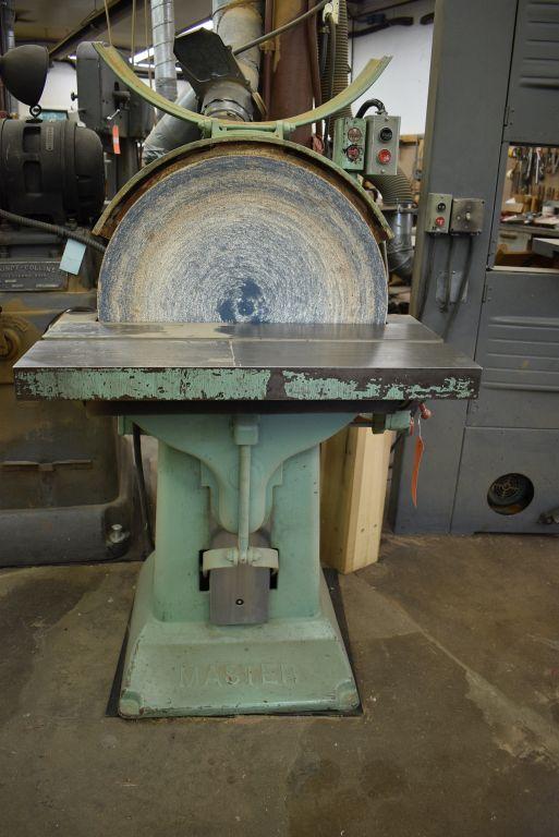 1951 KINDT-COLLINS MASTER DISC SANDER, MODEL R,