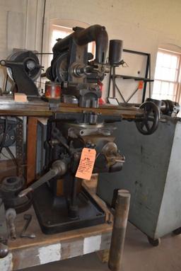 VINTAGE KEMPSMITH NO. 1 UNIVERSAL MILLING MACHINE,