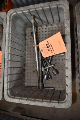 BIN OF ASSORTED T-WRENCHES