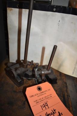 (2) HEIGHT STANDS