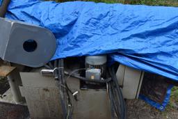 LNS HYDRAULIC BAR FEEDER, 12' x 2 1/2" (OUTSIDE)