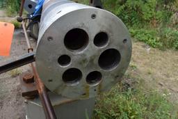 LNS HYDRAULIC BAR FEEDER, 12' x 2 1/2" (OUTSIDE)