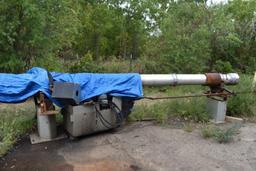 LNS HYDRAULIC BAR FEEDER, 12' x 2 1/2" (OUTSIDE)