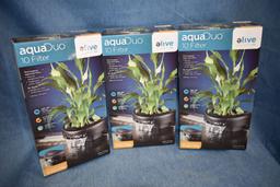 (3) AQUA DUO 10 FILTERS,