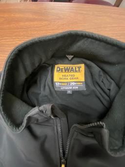 DEWALT HEATED JACKET, XXL, WITH BATTERY