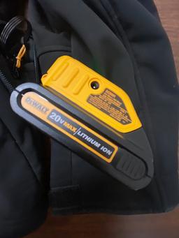 DEWALT HEATED JACKET, XXL, WITH BATTERY