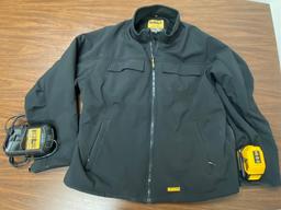 DEWALT HEATED JACKET, XXL, WITH BATTERY