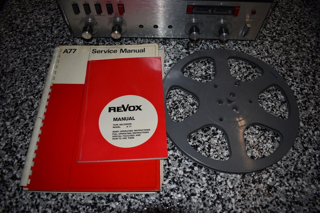 REVOX A-77 REEL TO REEL RECORDER PLAYER, UNTESTED