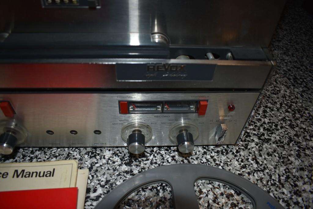 REVOX A-77 REEL TO REEL RECORDER PLAYER, UNTESTED