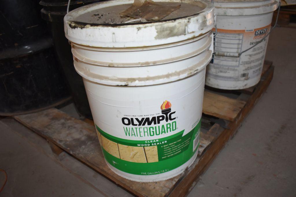 PALLET OF ASSORTED PRIMERS, COATINGS, SEALANTS, ETC.