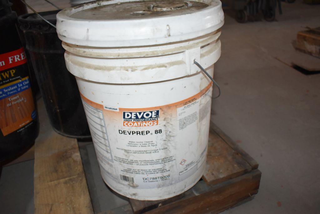 PALLET OF ASSORTED PRIMERS, COATINGS, SEALANTS, ETC.