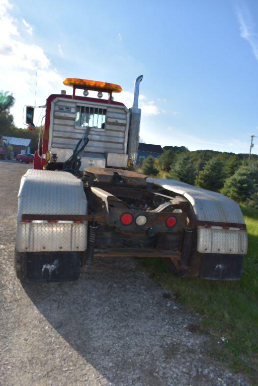1996 MACK CH613 SEMI TRACTOR, TANDEM AXLE, 13,734 HOURS,