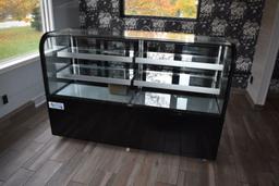 AVANTCO DRY BAKERY DISPLAY CASE, GLASS FRONT/BACK,