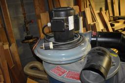 DUST COLLECTOR WITH MARATHON ELECTRIC MOTOR,