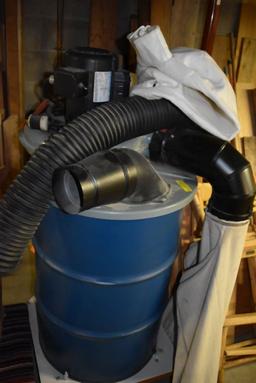 DUST COLLECTOR WITH MARATHON ELECTRIC MOTOR,